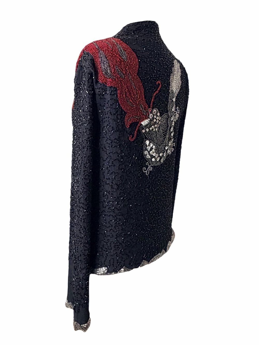 APRIL MAY RARE VINTAGE SEQUINED JACKET. - Picture 5 of 8